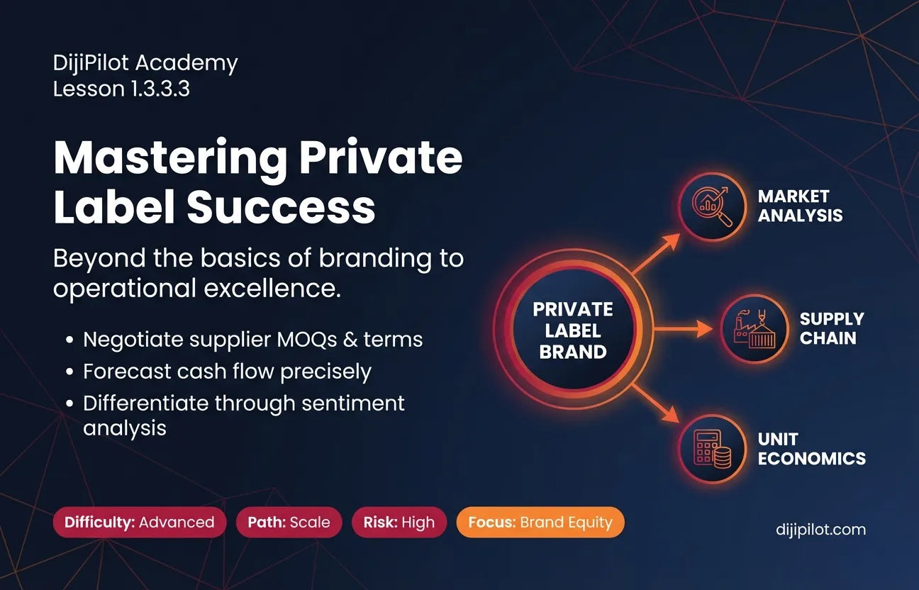 1.3.3.3 - What are the Keys to Success with a Private Label Brand on Shopify? (Difficulty: Advanced | Path: Scale)