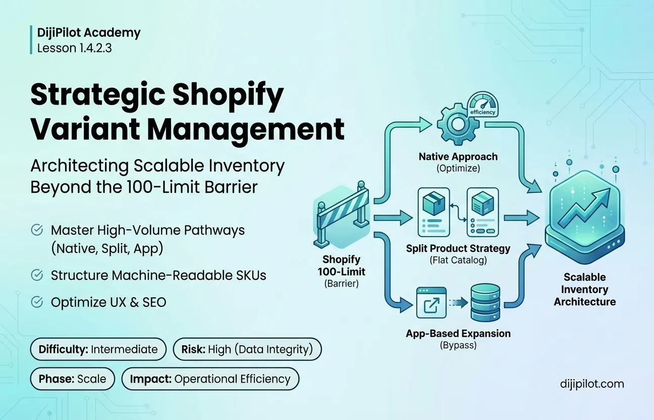 1.4.2.3 - What actually works for Shopify Variant Management? (Difficulty: Beginner | Path: Launch)