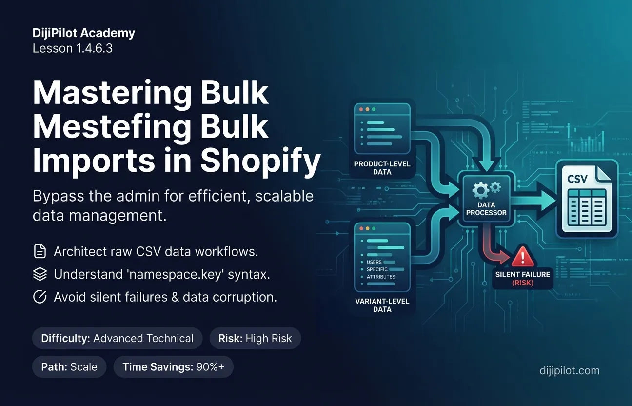 1.4.6.3 - How to Bulk Import Shopify Metafields (Difficulty: Advanced | Path: Scale)