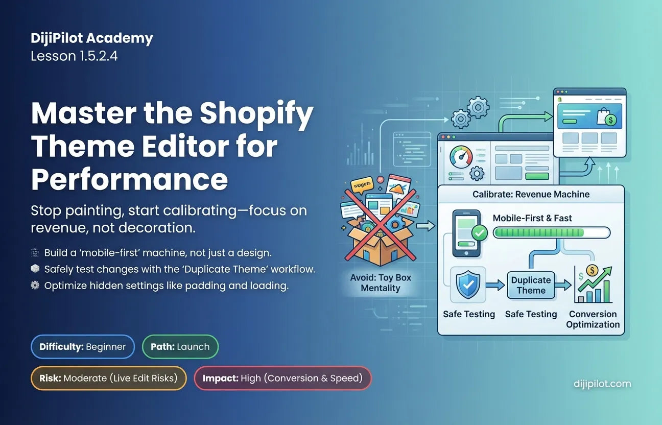 1.5.2.4 - What actually works with the Shopify Theme Editor? (Difficulty: Beginner | Path: Launch)