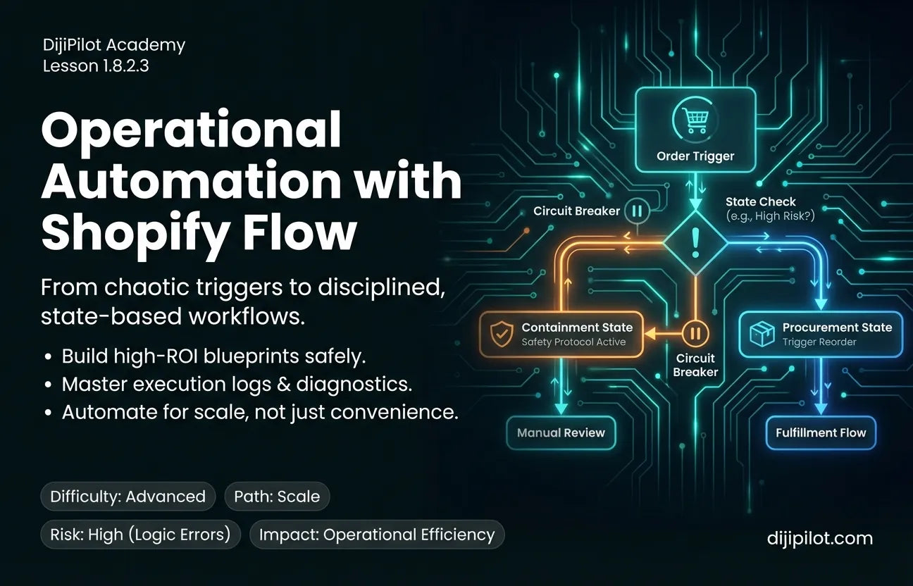 1.8.2.3 - What actually works for Shopify Flow? (Difficulty: Advanced | Path: Scale)