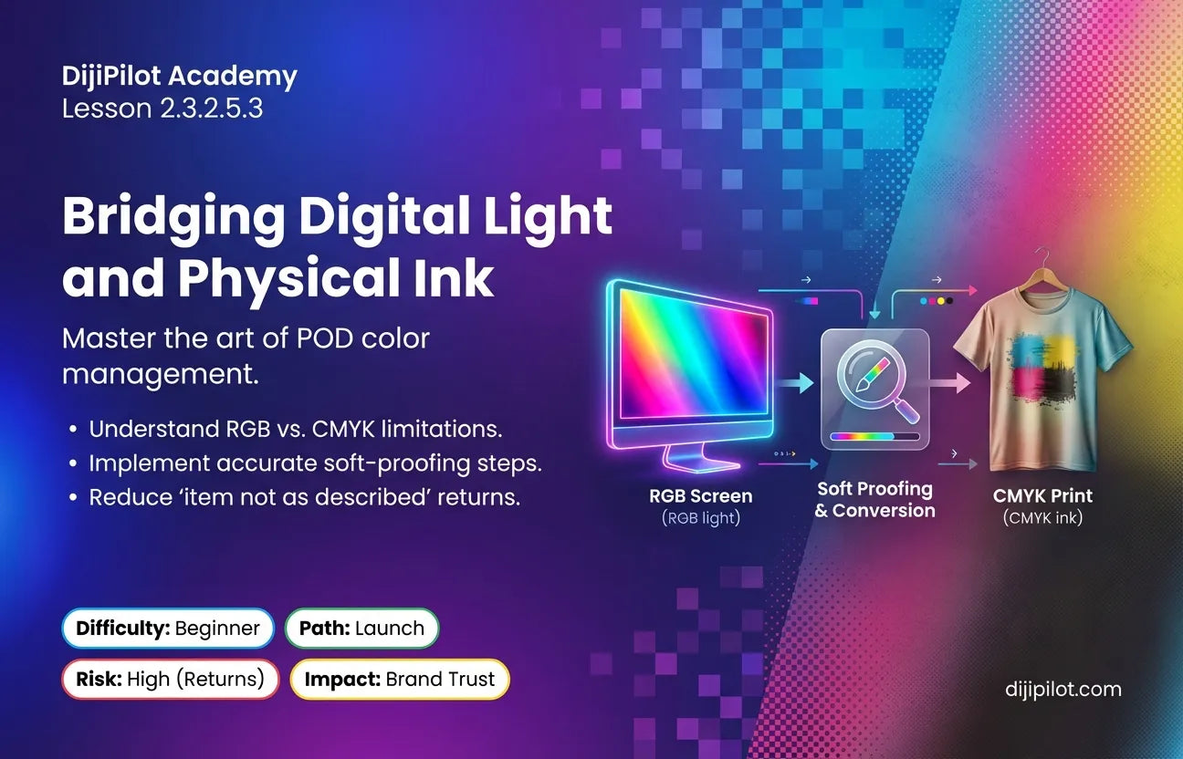2.3.2.5.3 - How to Match Screen (Digital) Colors to Printed Physical Products (Difficulty: Beginner | Path: Launch)