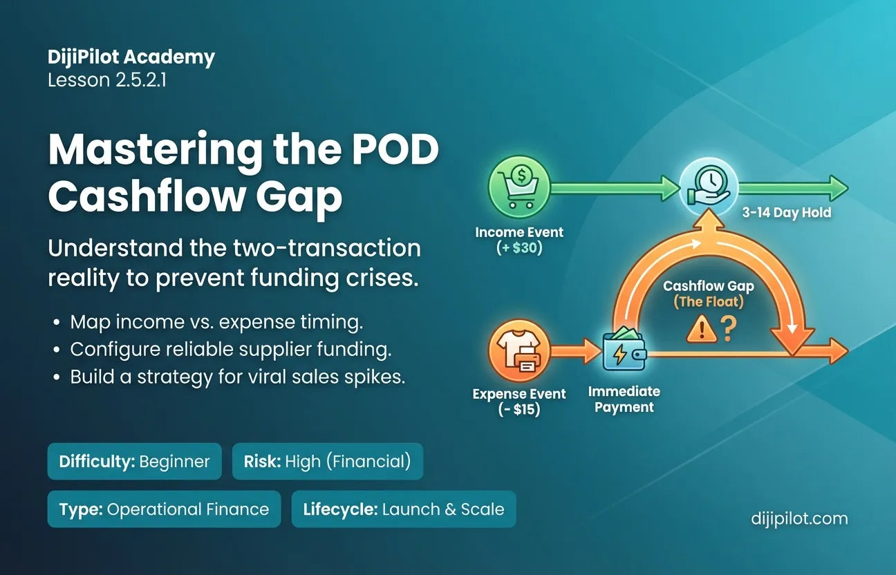 2.5.2.1 - Understanding POD Wallet Funding & Cashflow Timing (Difficulty: Beginner | Path: Launch)