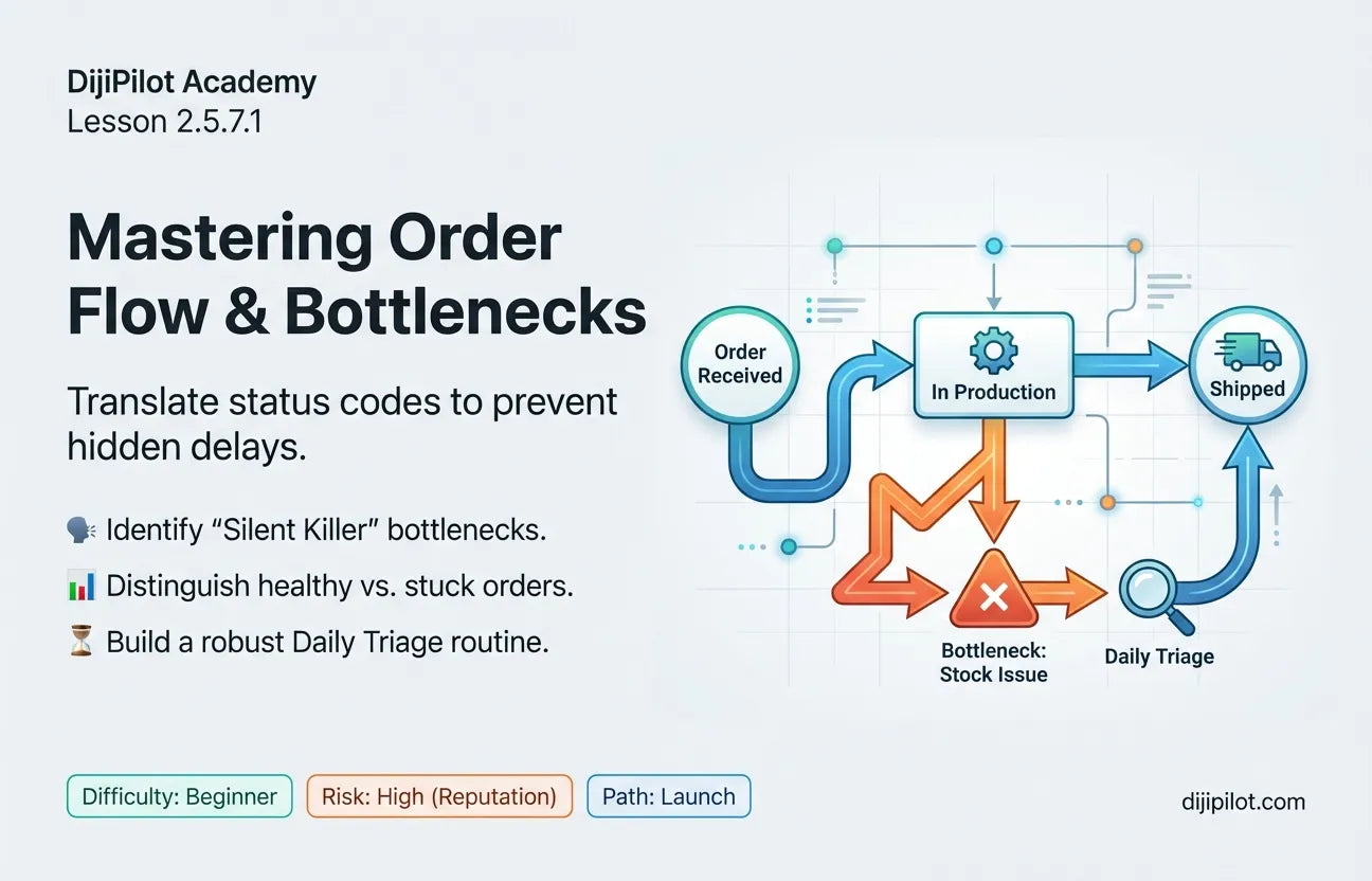 2.5.7.1 - Understanding Production Statuses & Bottlenecks (Difficulty: Beginner | Path: Launch)