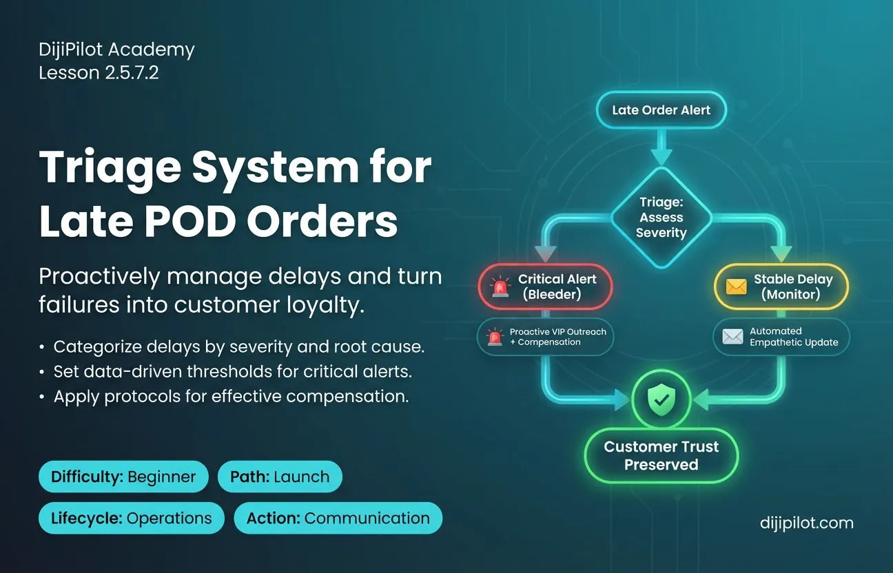 2.5.7.2 - How to Triage Late POD Orders (Difficulty: Beginner | Path: Launch)