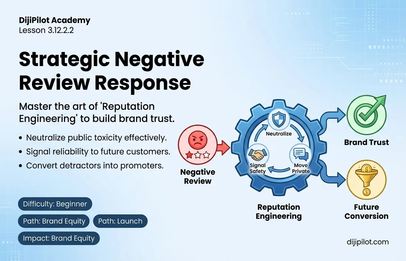 3.12.2.2 - How to Respond to Negative Public Reviews (Difficulty: Beginner | Path: Launch)