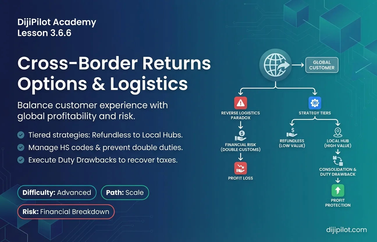 3.6.6 - Cross-Border Returns Options & Logistics (Difficulty: Advanced | Path: Scale)
