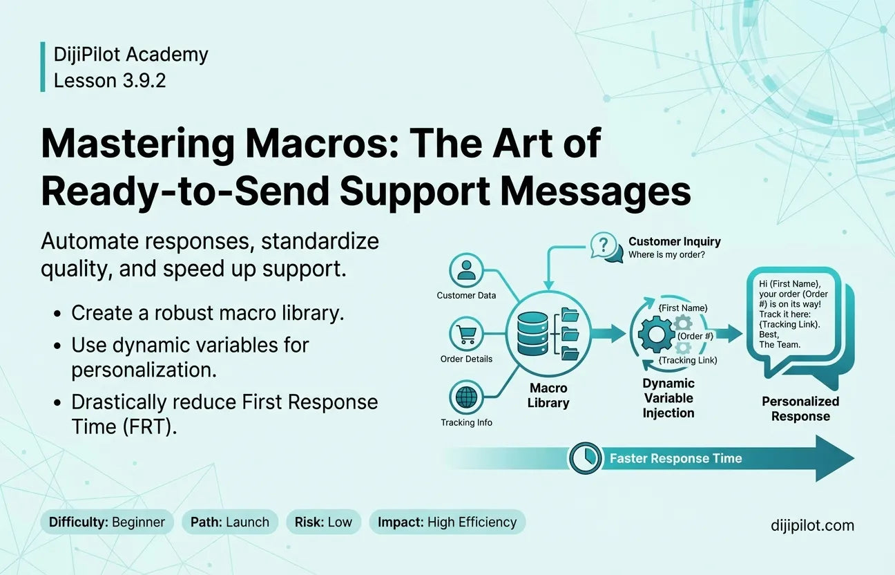 3.9.2 - How to Use Ready-to-Send Support Messages (Difficulty: Beginner | Path: Launch)