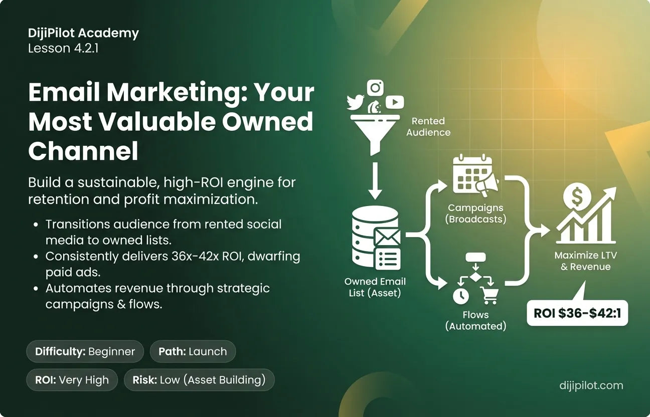 4.2.1 - What is Email Marketing & Why It's Your Most Valuable Channel (Difficulty: Beginner | Path: Launch)