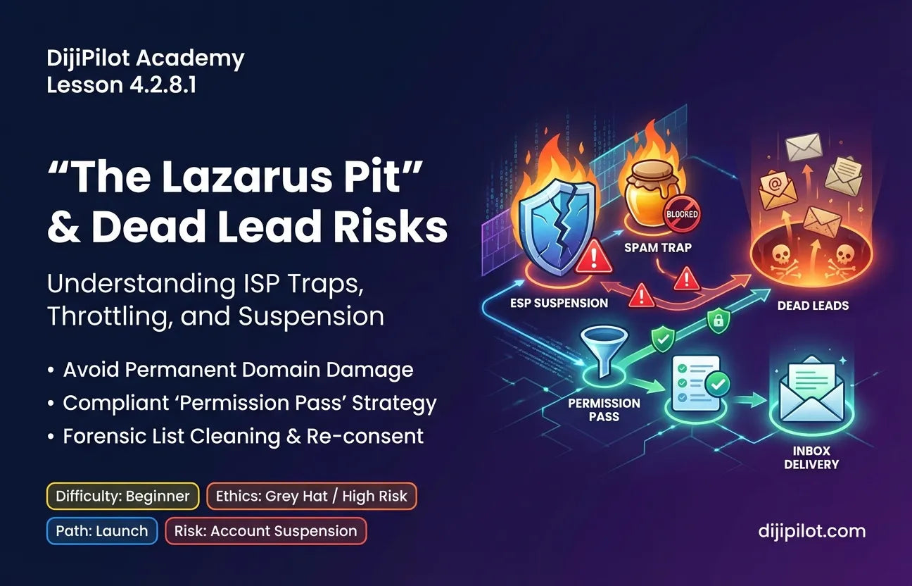 4.2.8.1 - "The Lazarus Pit": Reactivating 5-year-old dead leads without permission or re-consent (Difficulty: Beginner | Ethics: Grey Hat | Path: Launch)