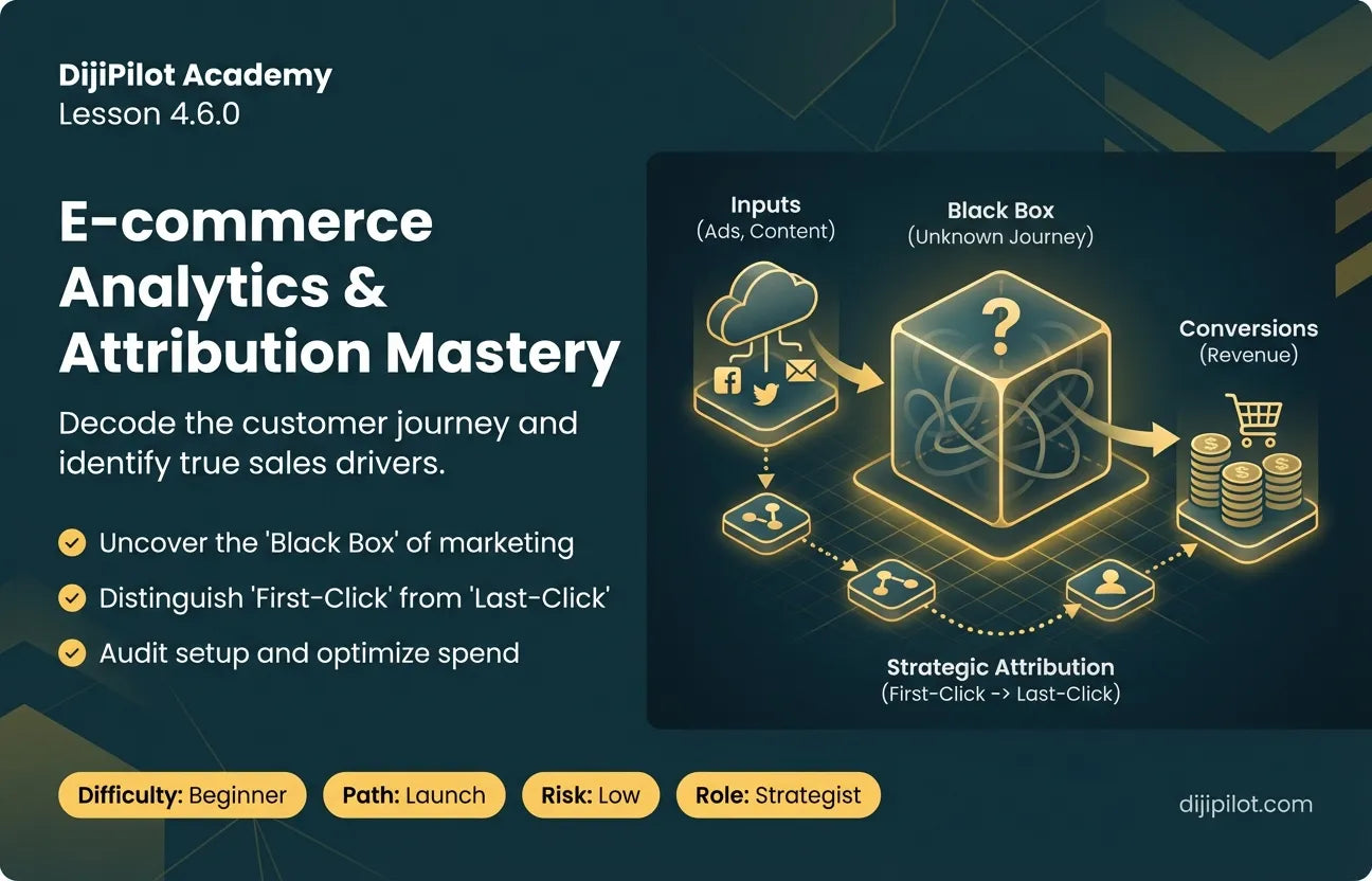 4.6.0 - Defining Marketing Analytics & Attribution for E-commerce (Difficulty: Beginner | Path: Launch)