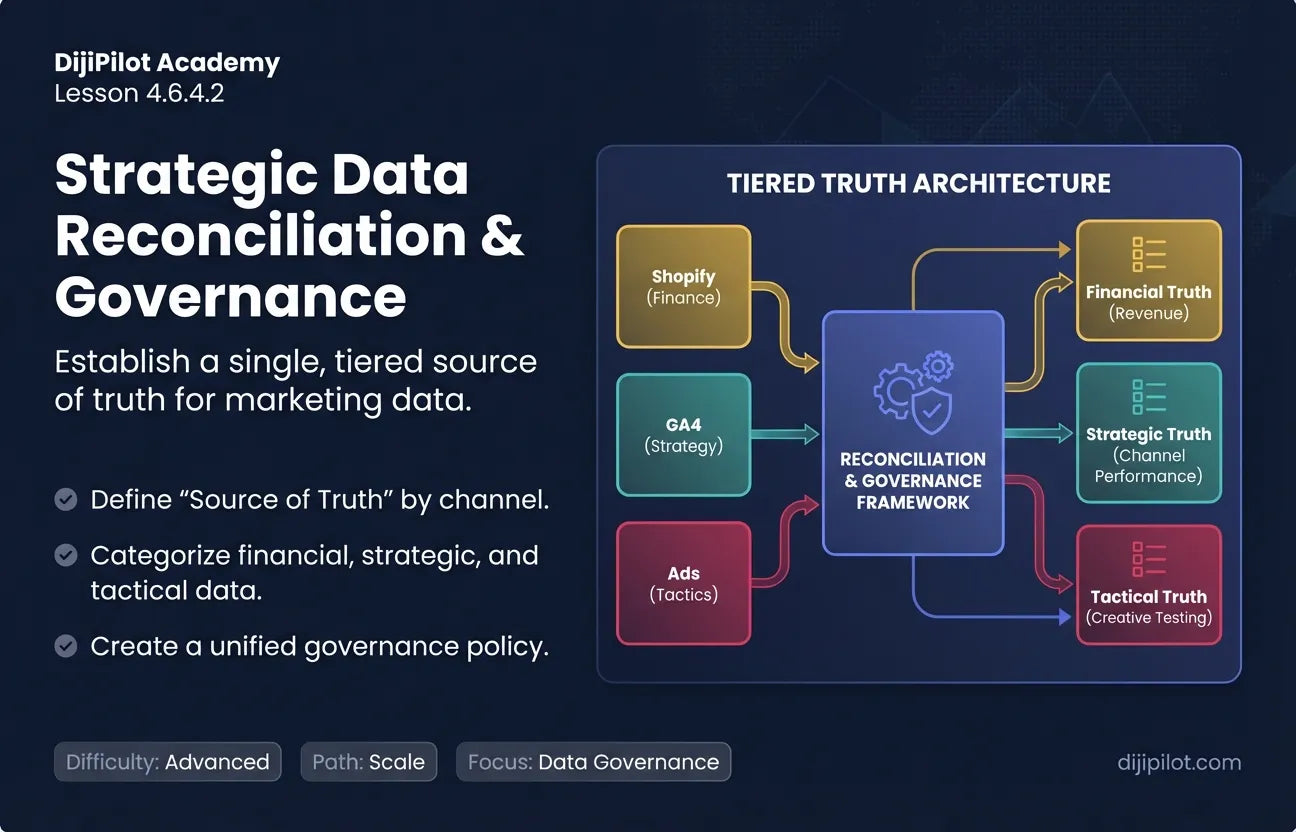 4.6.4.2 - How to Reconcile Your Marketing Data (Difficulty: Advanced | Path: Scale)