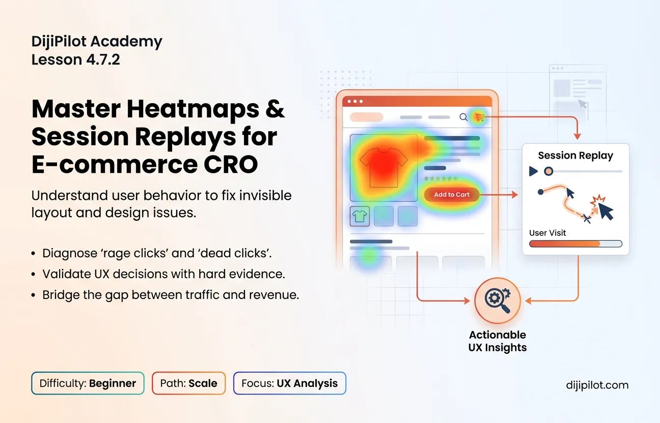 4.7.2 - How to Use Heatmaps & Session Replays to Understand Users (Difficulty: Beginner | Path: Scale)