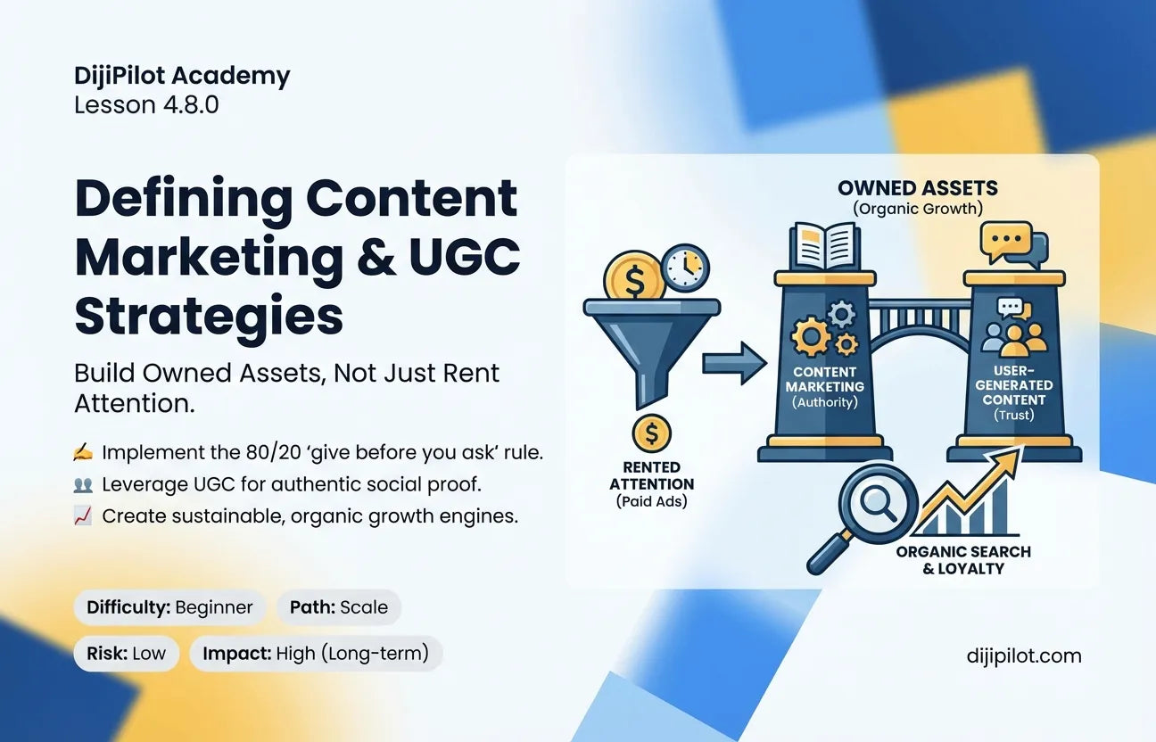 4.8.0 - Defining Content Marketing & User-Generated Content (UGC) Strategies (Difficulty: Beginner | Path: Scale)