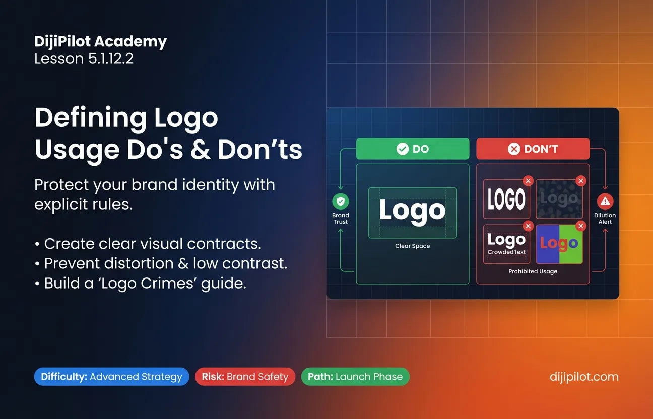 5.1.12.2 - Defining Brand Logo Usage Do's and Don'ts (Difficulty: Advanced | Path: Launch)