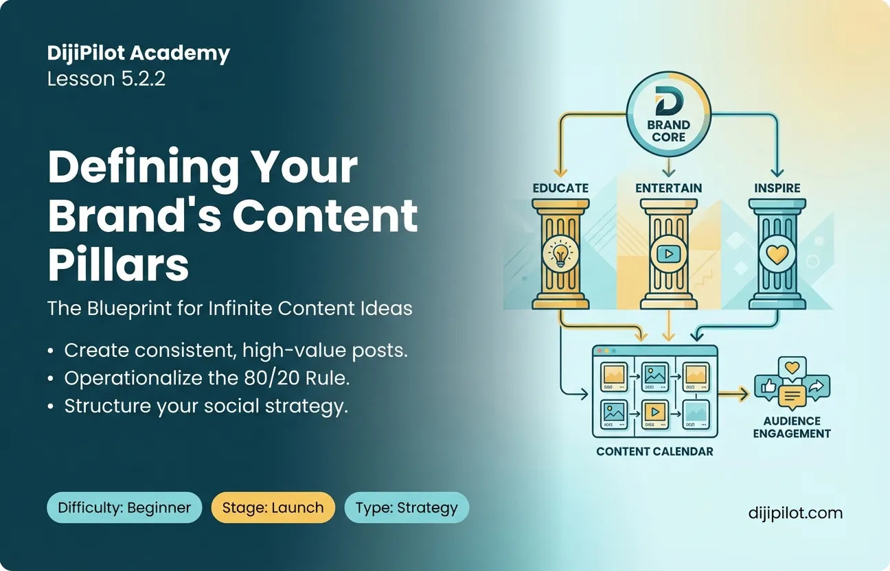 5.2.2 - Defining Your Brand's Content Pillars (Difficulty: Beginner | Path: Launch)