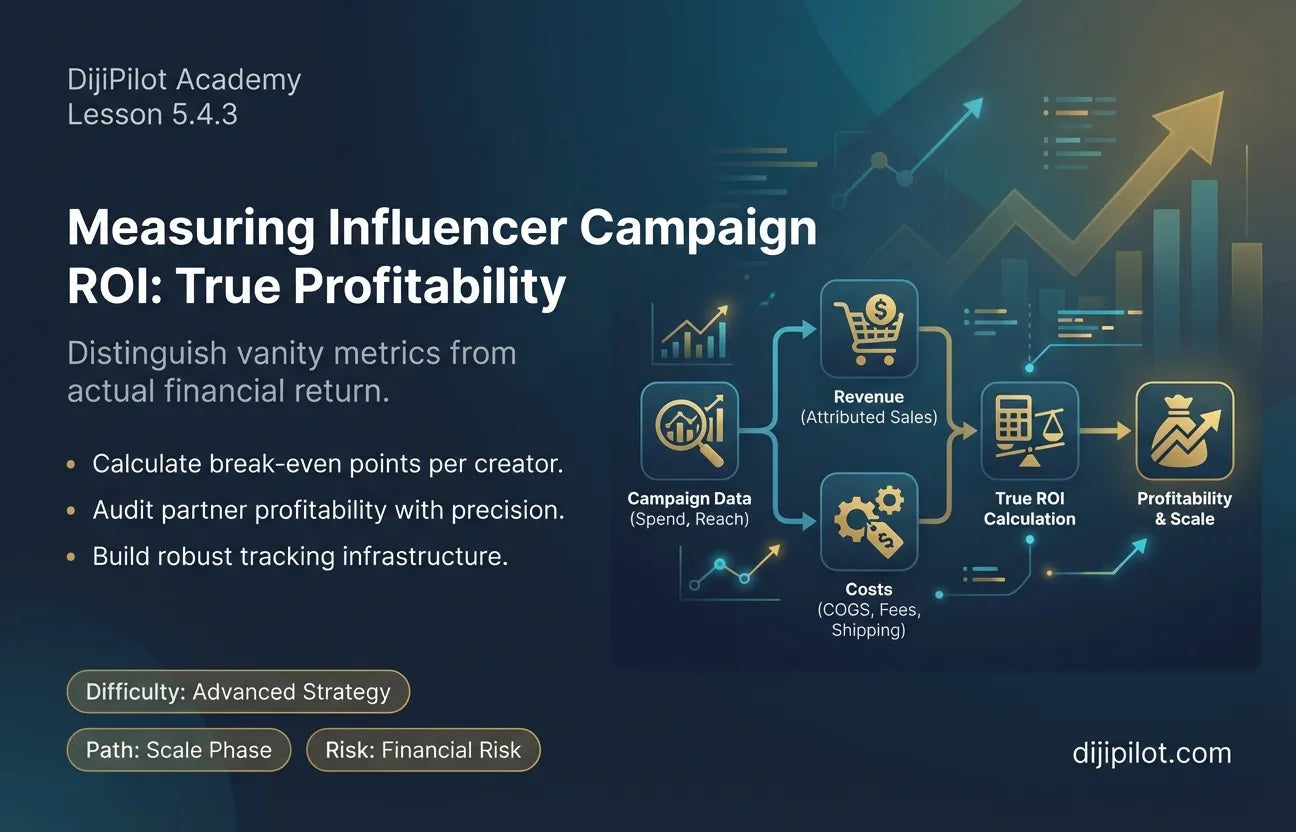 5.4.3 - Measuring Influencer Campaign ROI (Difficulty: Advanced | Path: Scale)