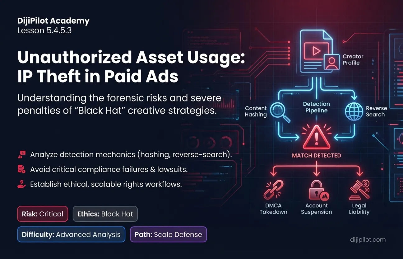 5.4.5.3 - Reusing Influencer Content in Paid Ads Without Rights (Difficulty: Advanced | Ethics: Black Hat | Path: Scale)