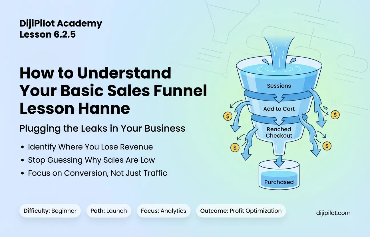 6.2.5 - How to Understand Your Basic Sales Funnel (Difficulty: Beginner | Path: Launch)