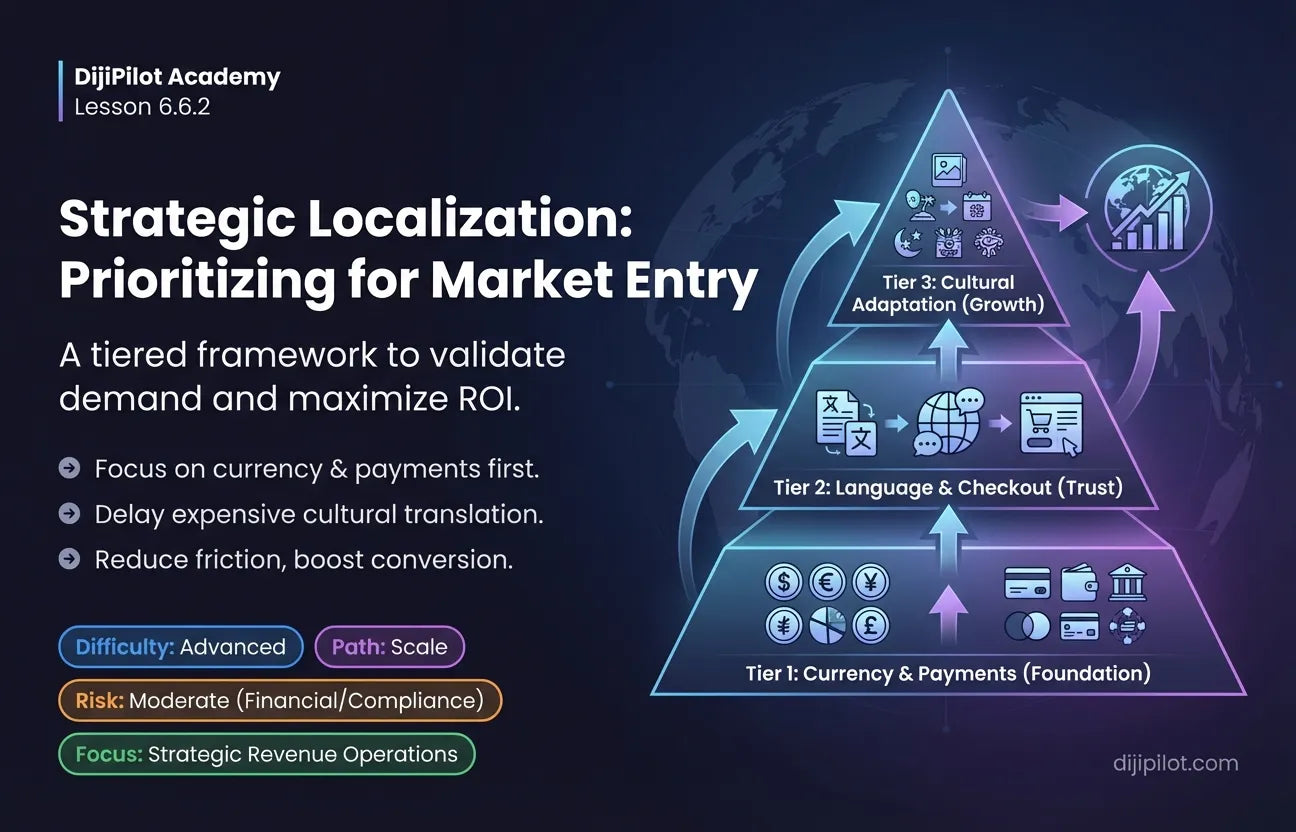 6.6.2 - How to Prioritize Localization for New Markets (Difficulty: Advanced | Path: Scale)