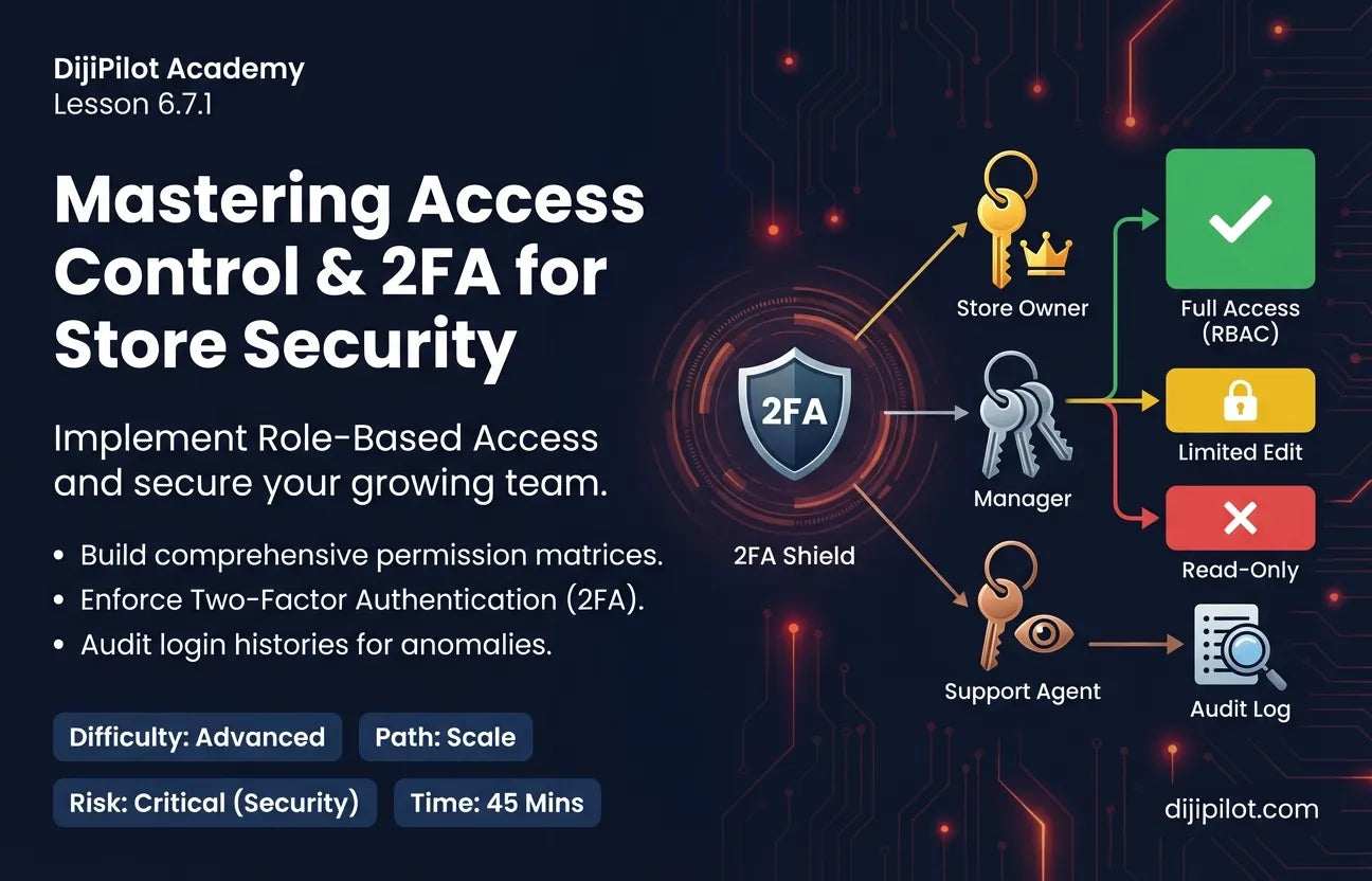 6.7.1 - How to Use Roles, Permissions & 2FA for Team Management (Difficulty: Advanced | Path: Scale)