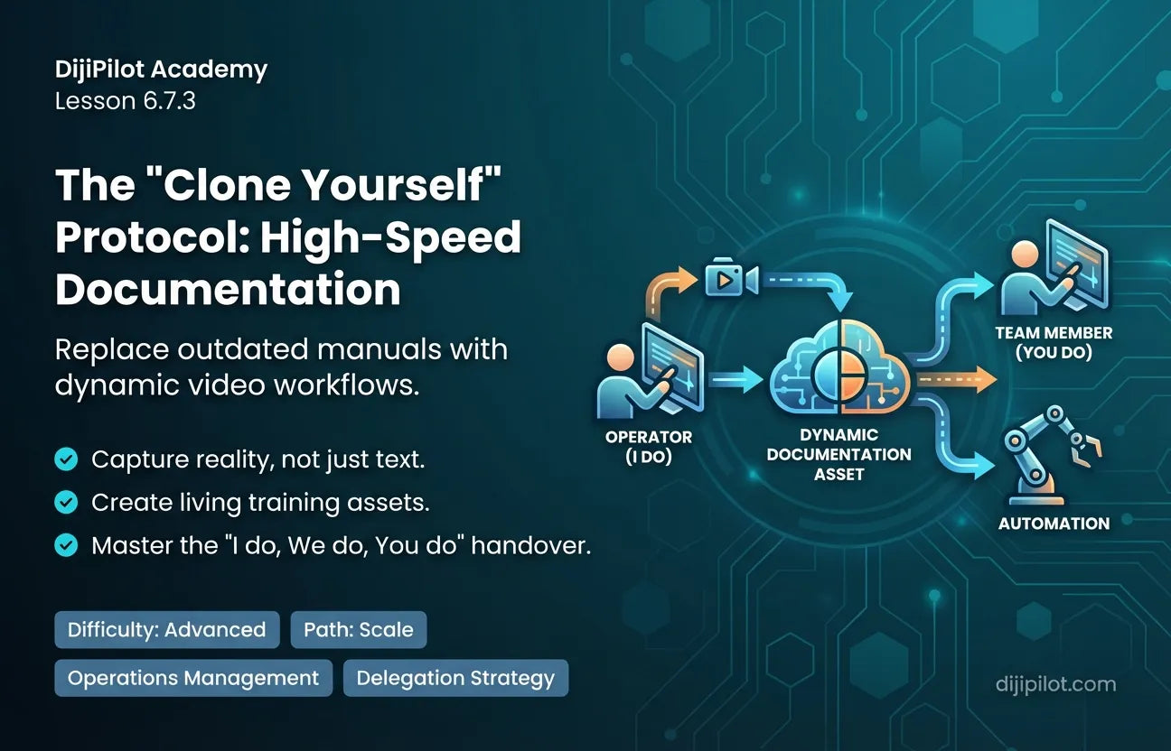 6.7.3 - What Actually Works for E-commerce Documentation & Handover? (Difficulty: Advanced | Path: Scale)