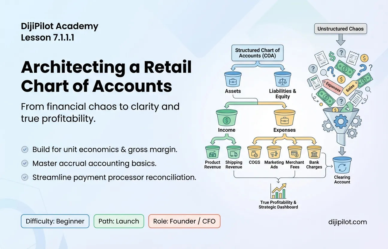 7.1.1.1 - How to Set Up Your Chart of Accounts for Retail (Difficulty: Beginner | Path: Launch)