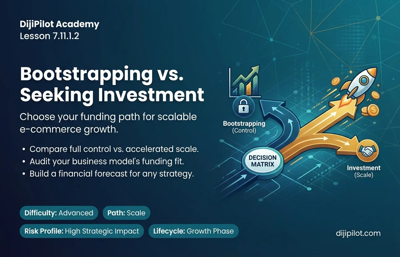 7.11.1.2 - Bootstrapping vs. Seeking Investment: Understanding Your Options (Difficulty: Advanced | Path: Scale)