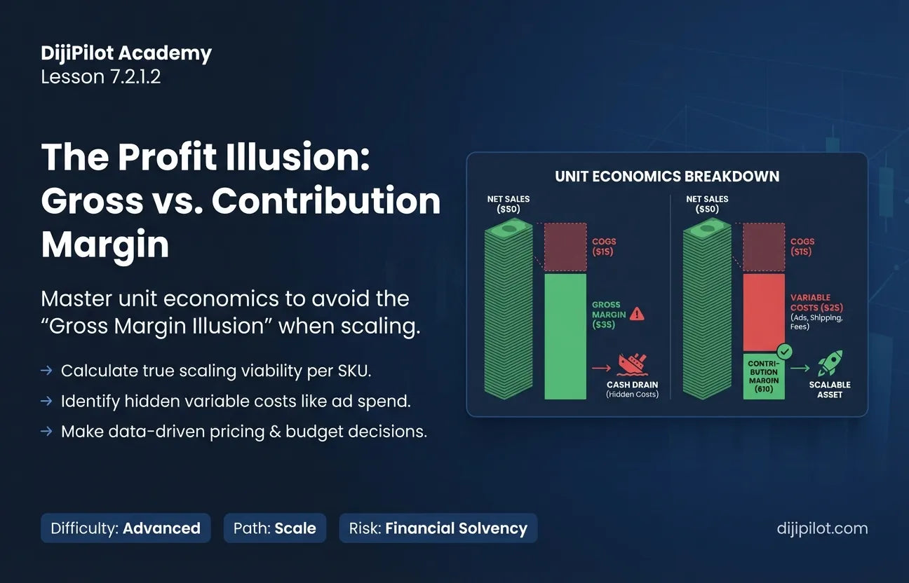 7.2.1.2 - The Difference: Gross Margin vs. Contribution Margin (Difficulty: Advanced | Path: Scale)