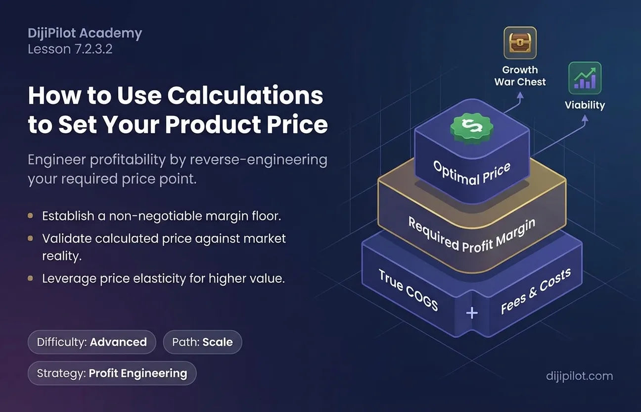 7.2.3.2 - How to Use Your Calculations to Set Your Product Price (Difficulty: Advanced | Path: Scale)