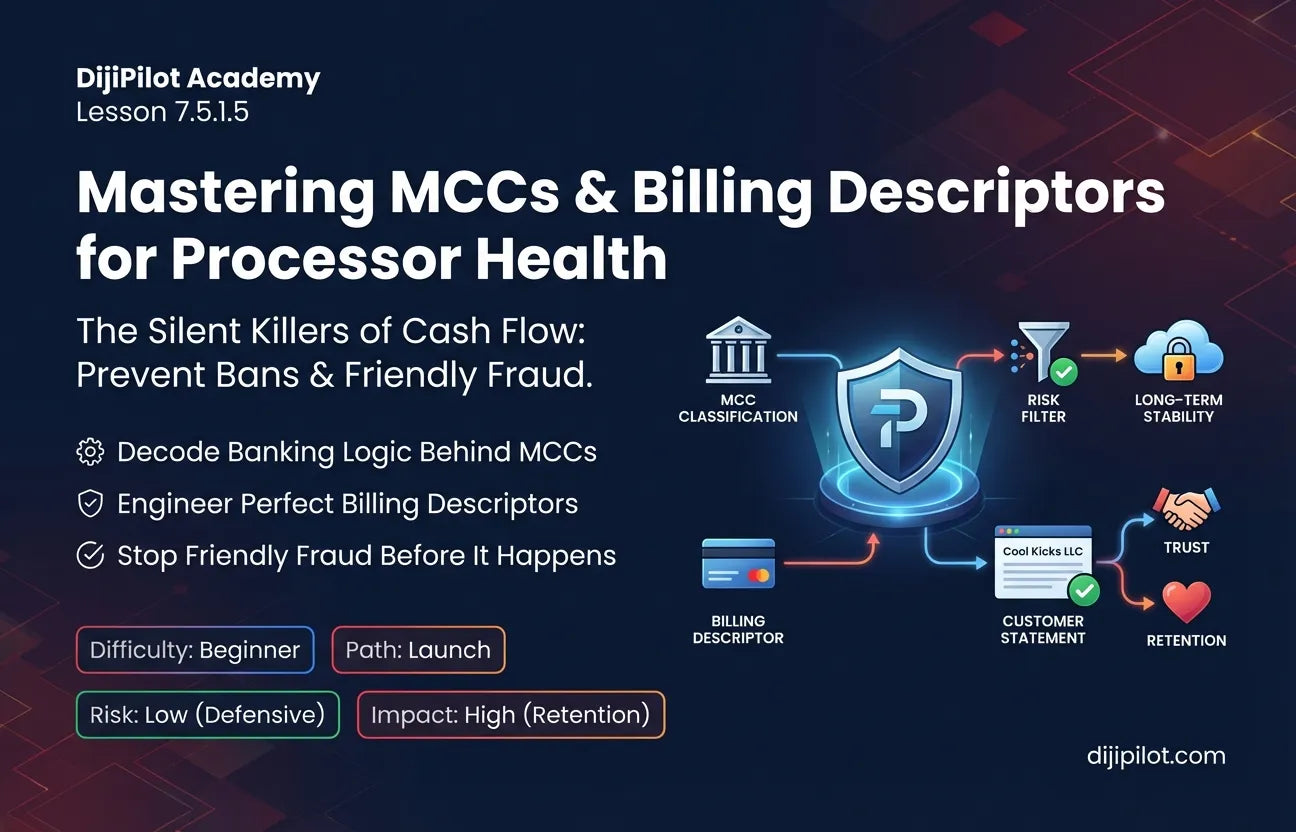 7.5.1.5 - Understanding MCC, Descriptors & Approval Risk (Difficulty: Beginner | Path: Launch)