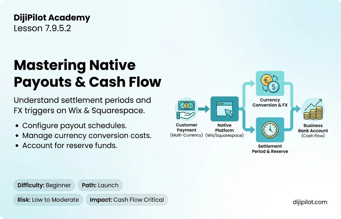 7.9.5.2 - Payouts via Their Native Payment Solutions (Wix Payments, etc.) (Difficulty: Beginner | Path: Launch)