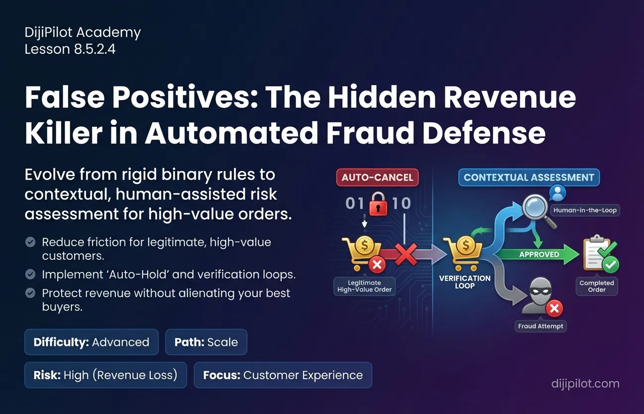 8.5.2.4 - False Positives: When Fraud Prevention Rules Block Legitimate High-Value Customers (Difficulty: Advanced | Path: Scale)