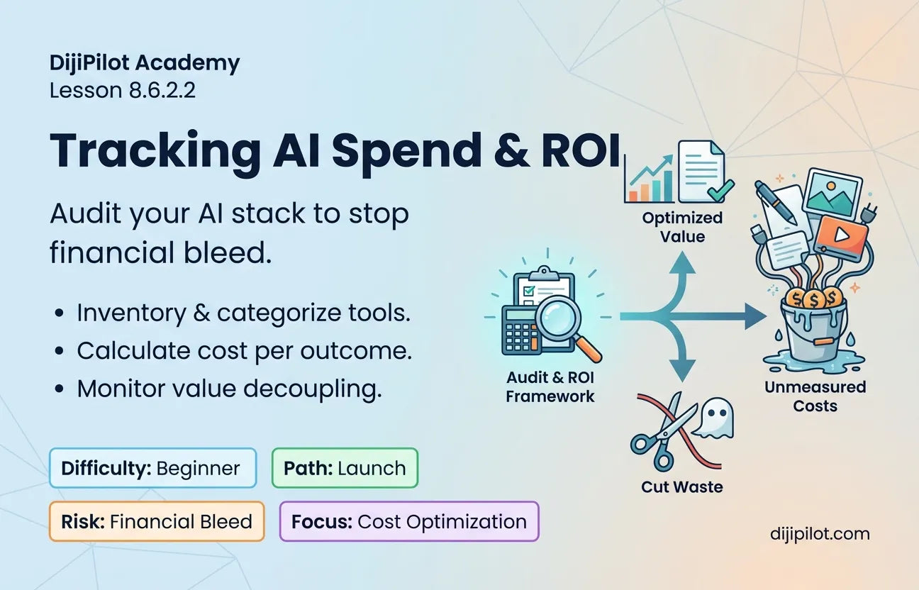8.6.2.2 - How to Budget and Track AI Costs Against Outcomes (Difficulty: Beginner | Path: Launch)