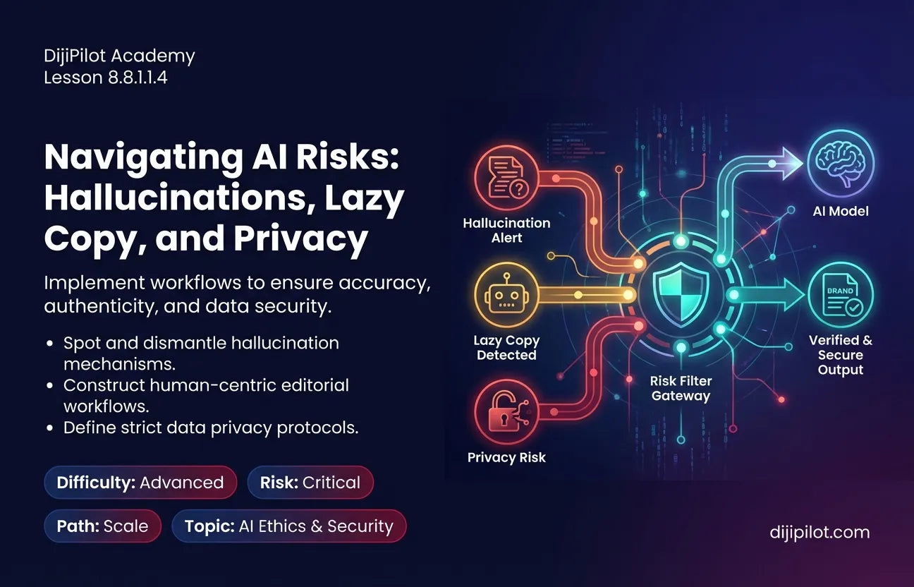 8.8.1.1.4 - Reality Check: Hallucinations, "Lazy" Writing & Privacy Mode Risks in ChatGPT (Difficulty: Advanced | Path: Scale)