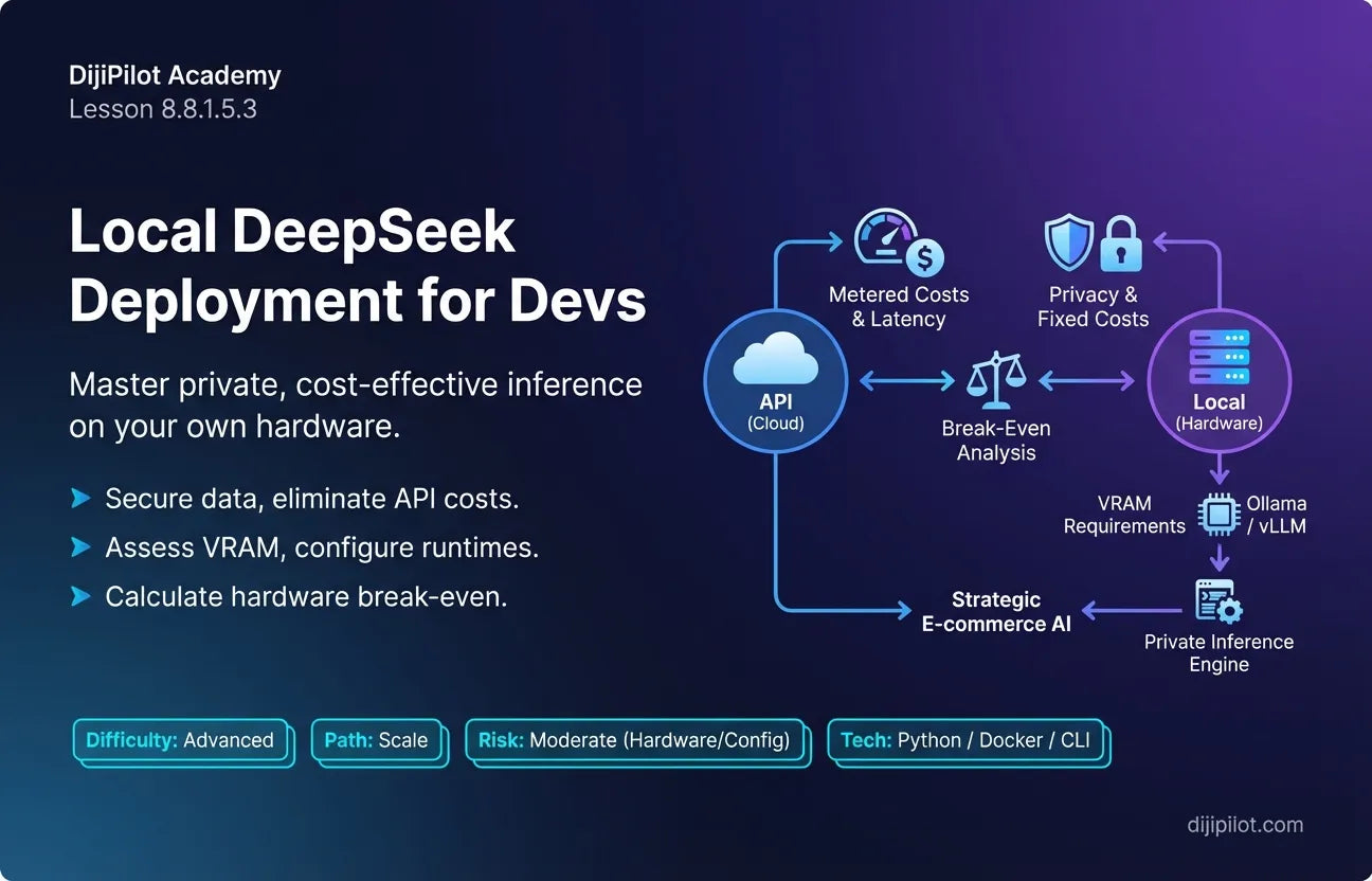 8.8.1.5.3 - How to Use DeepSeek: Local Deployment vs. API Usage for Devs (Difficulty: Advanced | Path: Scale)