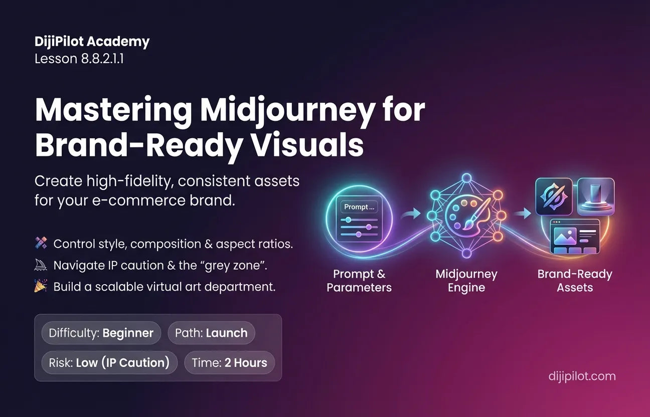 8.8.2.1.1 - Overview of Midjourney: Use Cases for High-Fidelity Brand Visuals (Difficulty: Beginner | Path: Launch)