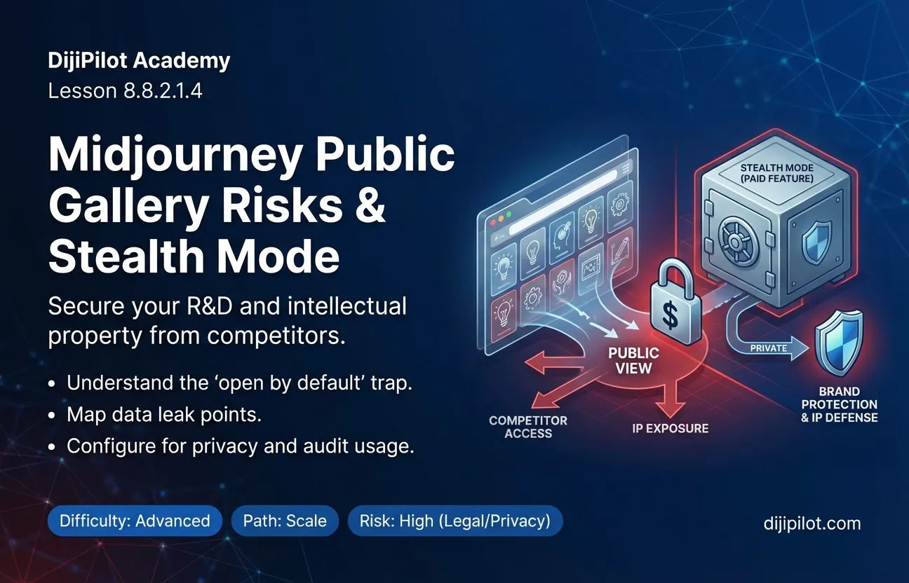 8.8.2.1.4 - Reality Check: Subscription Costs & Public Gallery Privacy Risks in Midjourney (Difficulty: Advanced | Path: Scale)