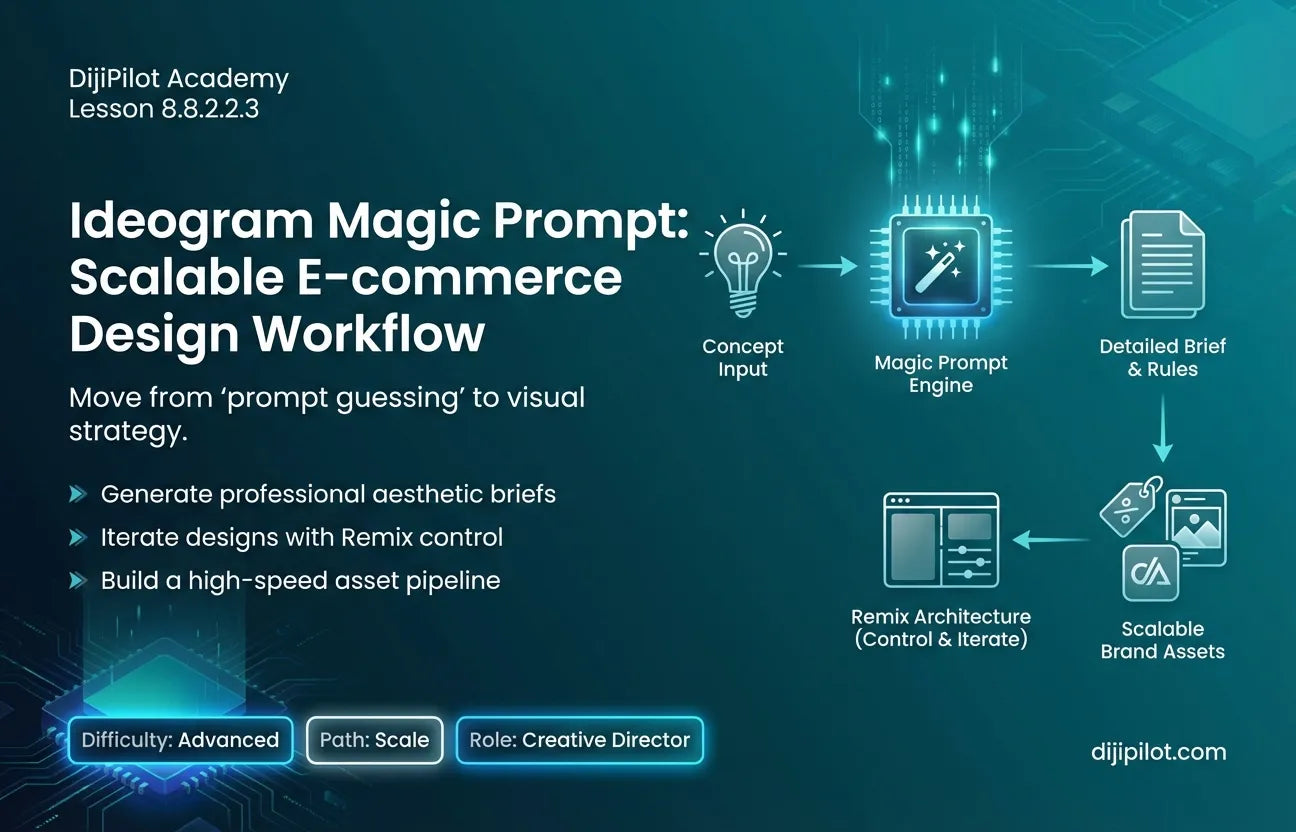 8.8.2.2.3 - How to Use Ideogram: "Magic Prompt" & Iterating on Typography Designs (Difficulty: Advanced | Path: Scale)