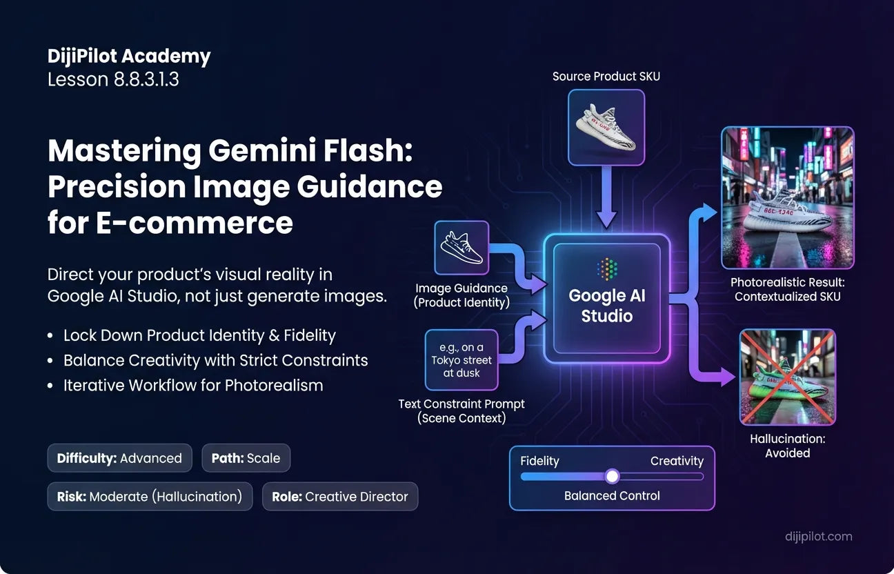 8.8.3.1.3 - How to Use Gemini Flash: Using Image Guidance in Google AI Studio (Difficulty: Advanced | Path: Scale)