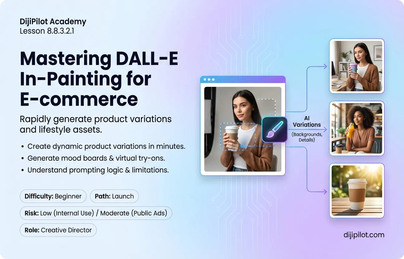 8.8.3.2.1 - Overview of DALL-E Editor: Use Cases for In-Painting & Quick Edits (Difficulty: Beginner | Path: Launch)