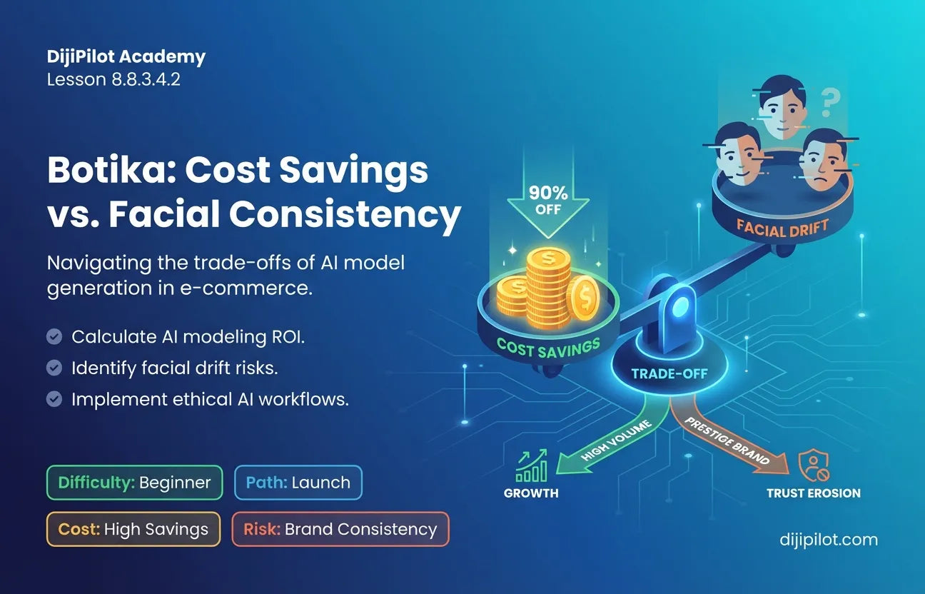 8.8.3.4.2 - Pros/Cons: Cost Savings vs. Facial Consistency Issues in Botika (Difficulty: Beginner | Path: Launch)