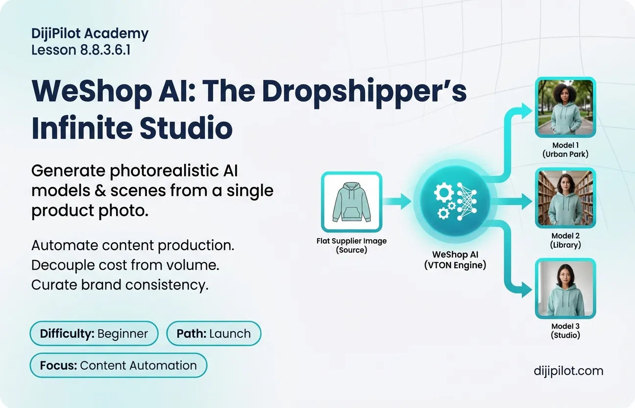 8.8.3.6.1 - Overview of WeShop AI: Use Cases for Dropshipping Model Generation (Difficulty: Beginner | Path: Launch)