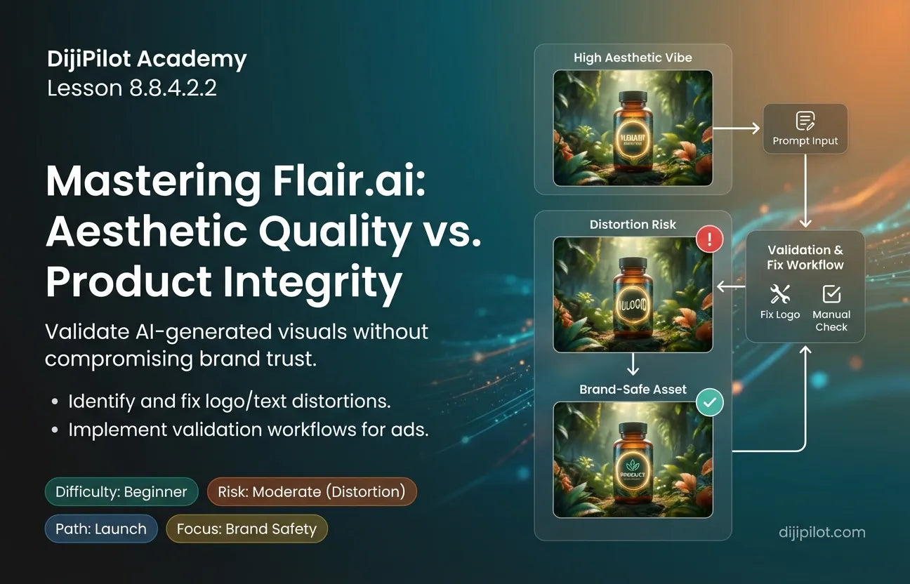 8.8.4.2.2 - Pros/Cons: High Aesthetic Quality vs. Product Distortion Risks in Flair.ai (Difficulty: Beginner | Path: Launch)