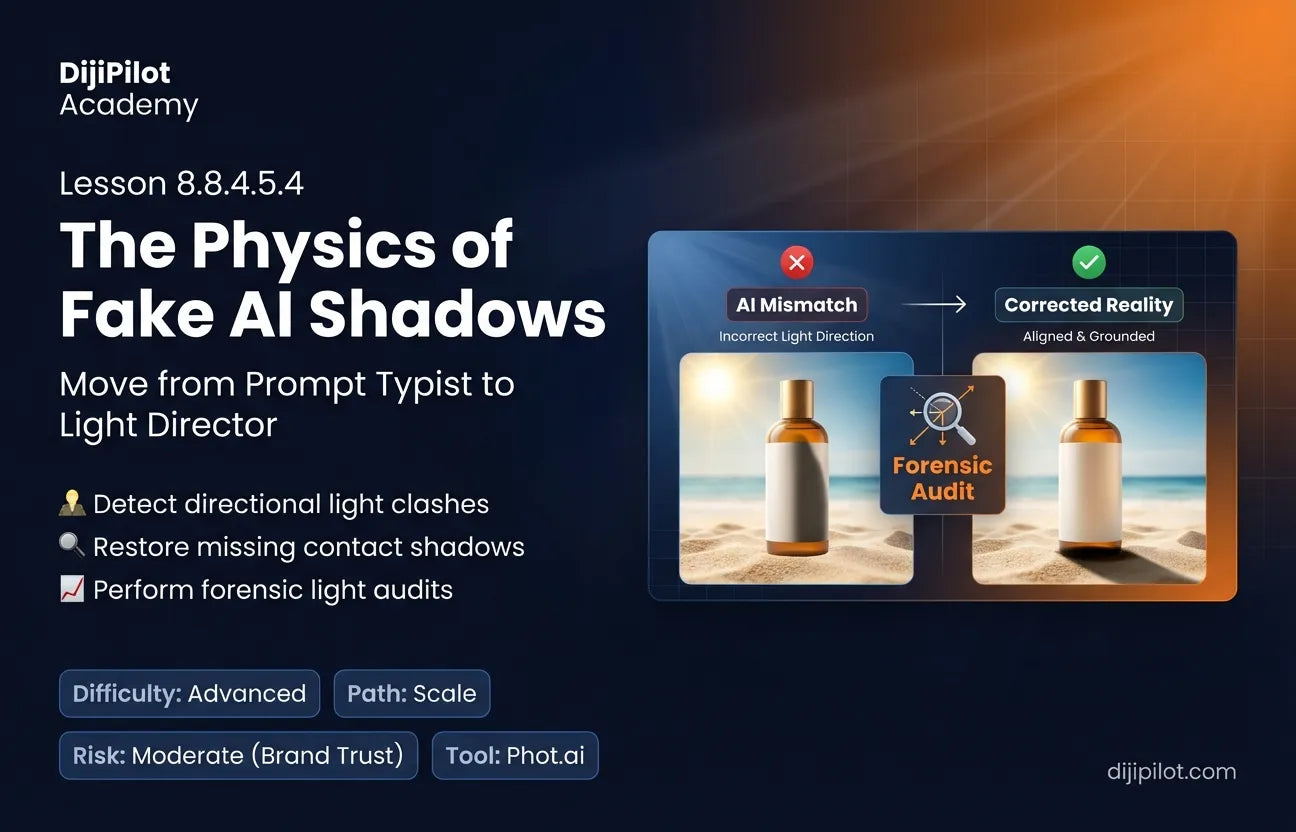 8.8.4.5.4 - Reality Check: Shadow Mismatches when Replacing Backgrounds with Phot.ai (Difficulty: Advanced | Path: Scale)