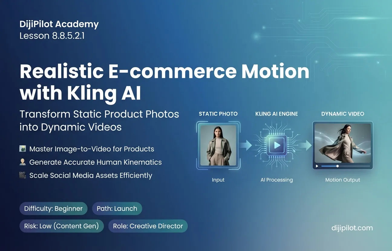 8.8.5.2.1 - Overview of Kling AI: Use Cases for Realistic Motion & Image-to-Video (Difficulty: Beginner | Path: Launch)