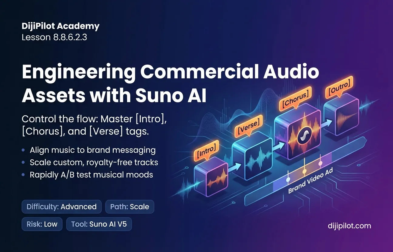 8.8.6.2.3 - How to Use Suno AI: Song Structure Tags ([Intro], [Chorus]) (Difficulty: Advanced | Path: Scale)