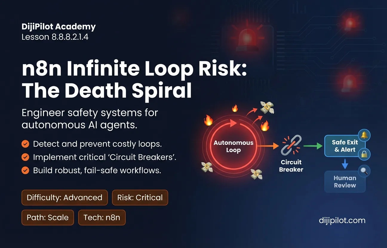 8.8.8.2.1.4 - Reality Check: The Infinite Loop Risk in n8n Workflows (Difficulty: Advanced | Path: Scale)