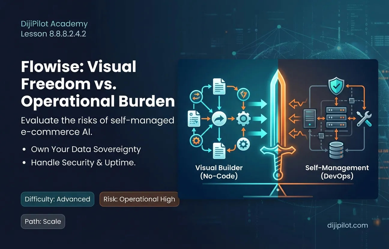 8.8.8.2.4.2 - Pros/Cons: Open Source Visuals vs. Self-Management of Flowise (Difficulty: Advanced | Path: Scale)