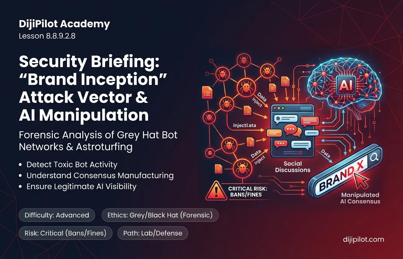 8.8.9.2.8 - "Brand Inception": Using Bots to seed your brand name in Reddit threads to train AI models (Difficulty: Advanced | Ethics: Grey Hat | Path: Lab)